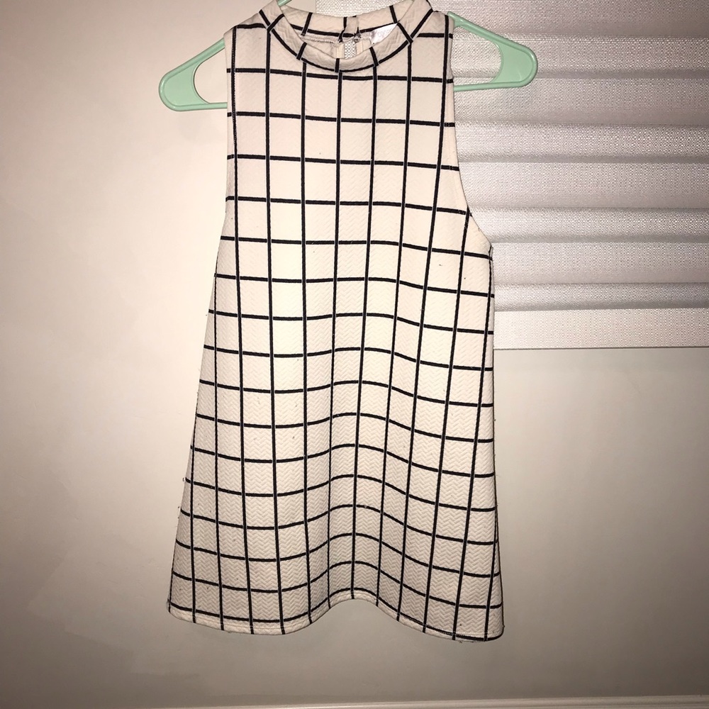 UO blacks and white dress